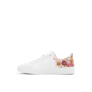 Baker by Ted Baker White Sneakers with Pink Floral Design